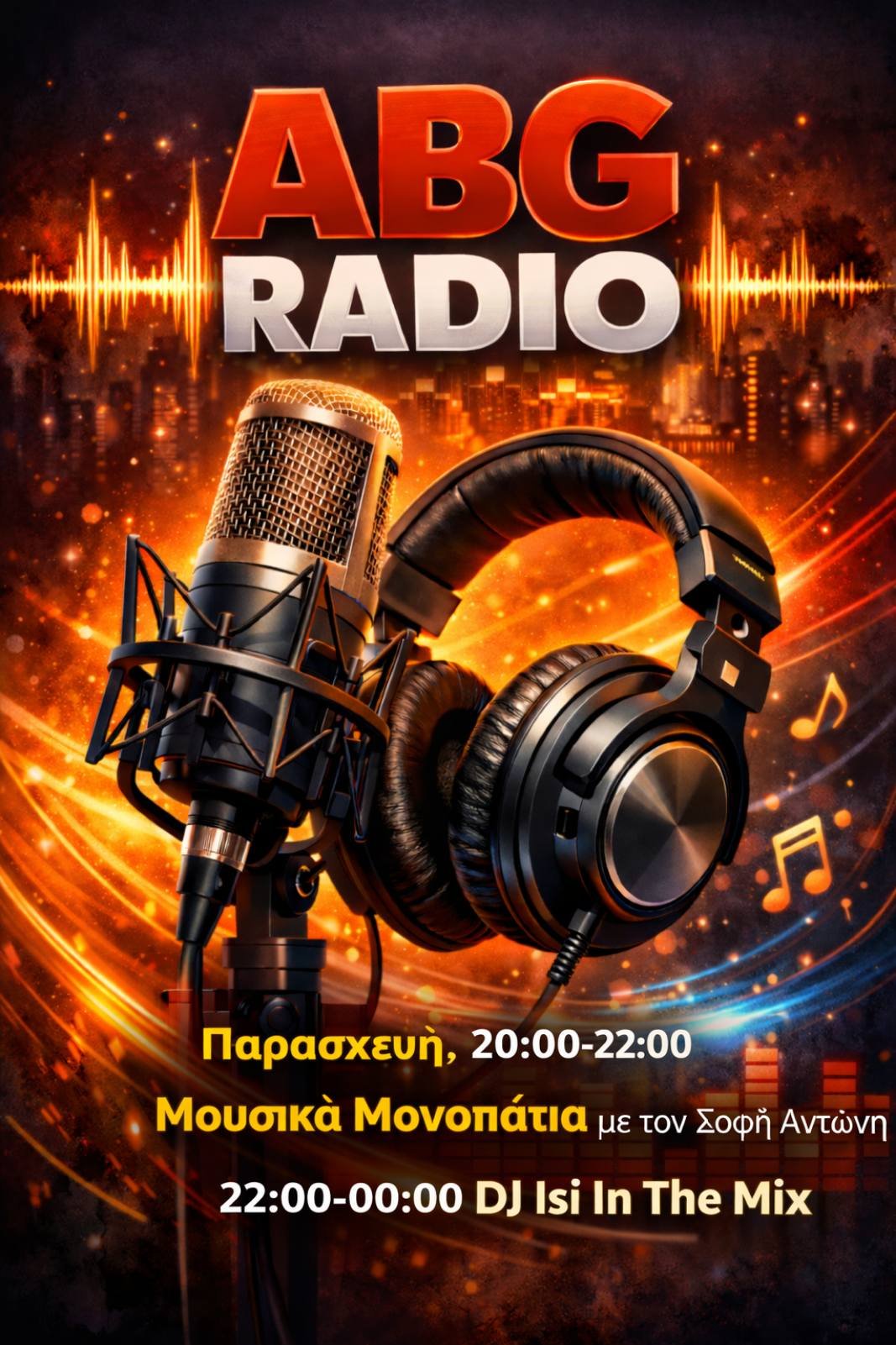 Παρασκευή live στον ABG Radio