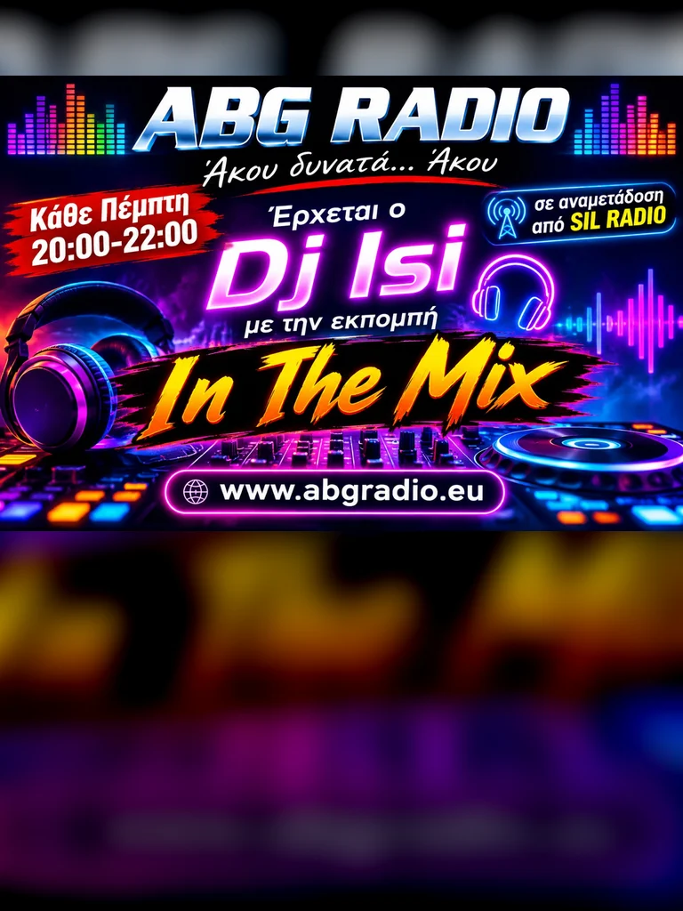 Πέμπτη - Dj Isi In The Mix στον ABG Radio