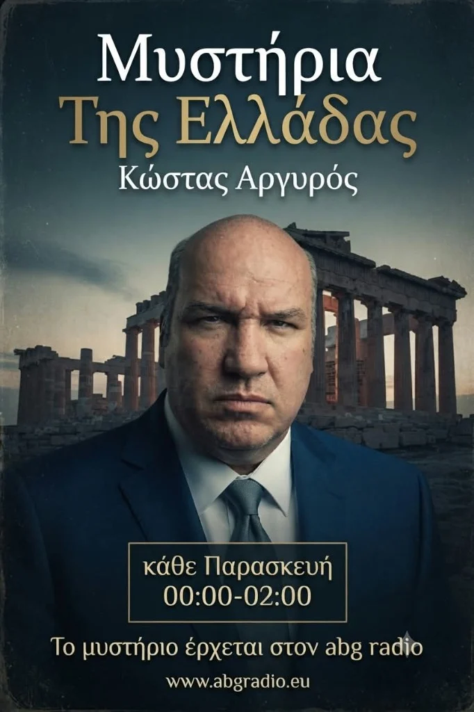 Παρασκευή - Μυστήρια Της Ελλάδας στον ABG Radio